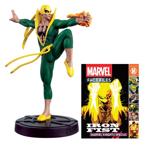 Marvel Fact Files Special #21 Iron Fist Statue with Collector Magazine